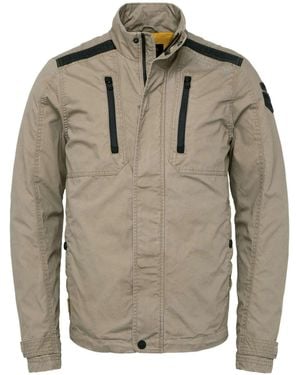 PME LEGEND Jas Zomer Airpack 2.0 Beige - Grijs