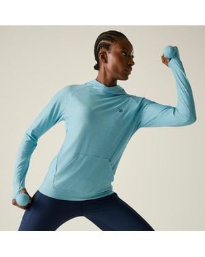 Dare 2b Ladies The Laura Whitmore Edit Sprint City Lightweight Hoodie (Nordic) - Blue