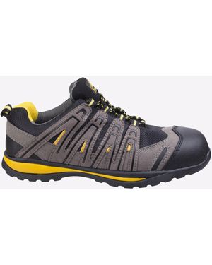 Amblers Safety Fs42C Metal Free Lace Up Trainer - Black