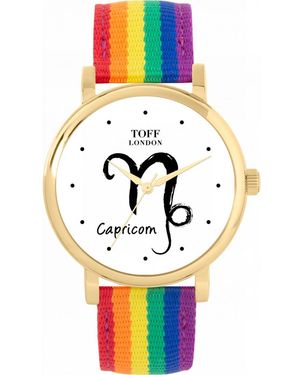 Toff London Tlws-72817 Ladies Capricorn Watch - White