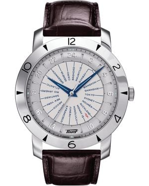 Tissot Heritage Navigator 160Th Anniversary Watch T0786411603700 - Metallic