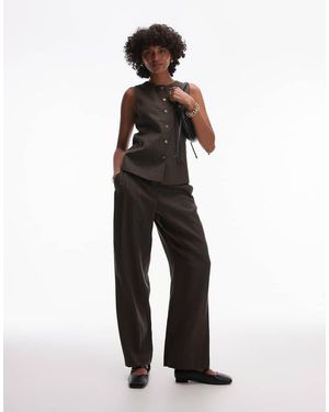 TOPSHOP Co Ord Pinstripe Jogger - Green