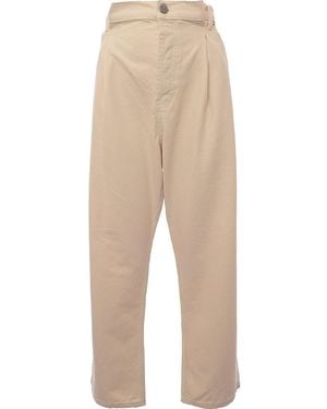 Raey Organic Linen Fold Jean - Natural