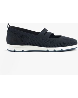 Rieker L3053-14 Shoes Textile - Blue