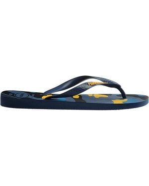 Havaianas Hav. Top Camu 39 40 Flip Flops - Blue