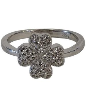 Folli Follie 3R19S006C-54 Ladies Ring Sterling - Metallic