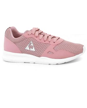 Le Coq Sportif Lcs R600 Feminine Mesh Trainers - Pink