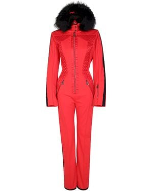 Dare 2b Ladies Julien Macdonald Supermacy Snowsuit (Volcanic) - Red