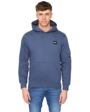 Duck and Cover Wrentham Hoodie (Denim) - Blue