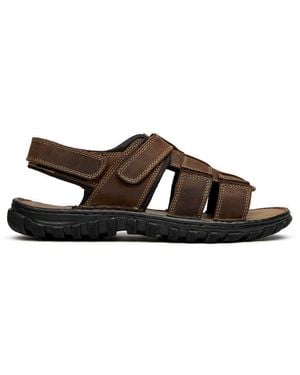 Lotus Boscom Sandals - Brown