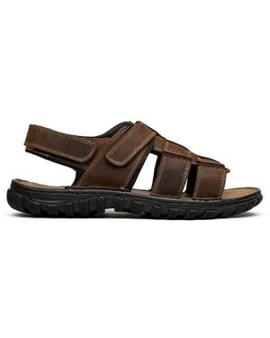 Lotus Boscom Sandals - Brown