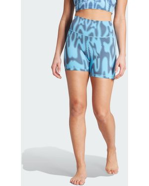 adidas Originals All Me Printed Short Leggings - Blue