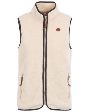 Trespass Ladies Notion Fleece At300 Gilet (Ghost) - Natural