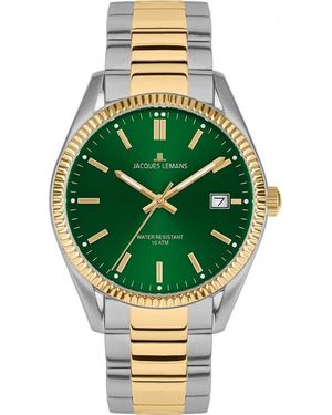 Jacques Lemans 50-3K Derby Watch - Green