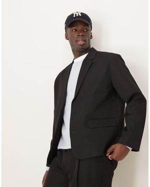 ASOS Slouchy Boxy Suit Jacket - Black