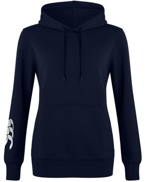 Canterbury Ladies Club Logo Hoodie - Blue