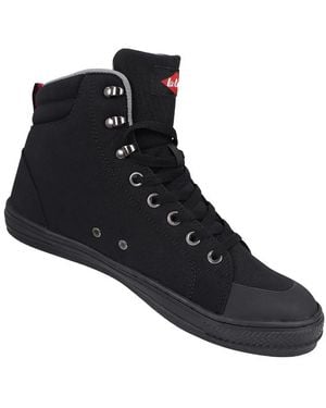 Lee Cooper Cordura Ankle Safety Shoes - Black