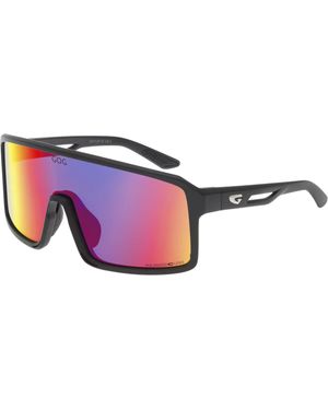 G.O.D Eyewear Polarised Uv400 Cycling Running Sunglasses With Mirror Hydrophobic Lens - Blue