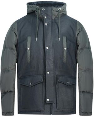 DIESEL W-Unresty 0Cann 900 Overcoat - Grey