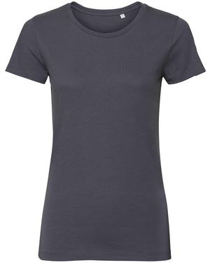 Russell Ladies Authentic Pure Organic Tee (Convoy) - Blue