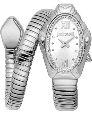 Just Cavalli Lirica Stainless Steel Case, Quartz Jc1L357M0015 - Grey