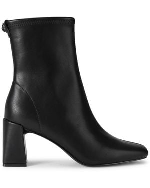 Kurt Geiger Sam Block Ankle Booties - Black