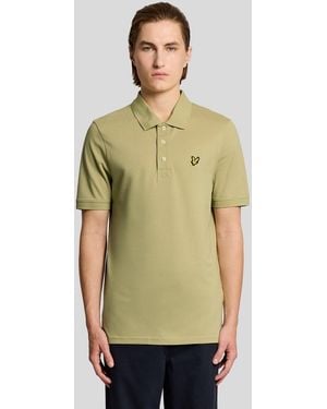 Lyle & Scott Cotton Polo Shirt - Green