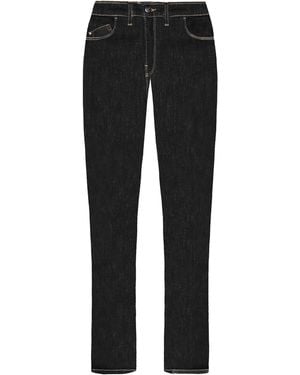Armani Emporio J85 Regular Fit Tight Leg Jeans - Black