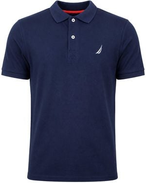 Nautica Maddox Polo Shirt Cotton - Blue