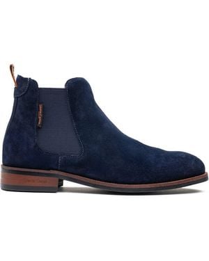 Simon Carter Trex Chelsea Boots - Blue