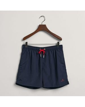 GANT Classic Fit Swim Shorts - Blue