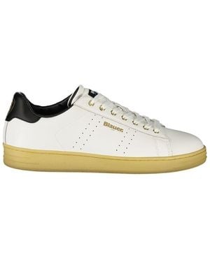 Blauer H22 Trainer Leather Casual - White
