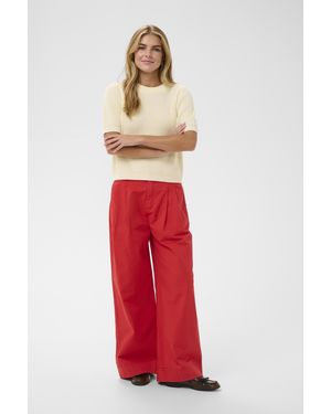 Saint Tropez Pullover Piliasz Pullover Regular Fit - Rood