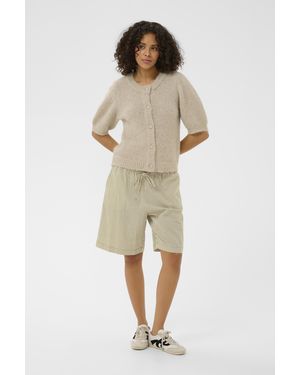 Kaffe Short Kanaya Short Regular Fit - Naturel
