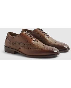 River Island Brogue Shoes Leather - Brown