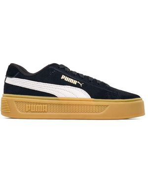PUMA Smash Platform Trainers - Blue