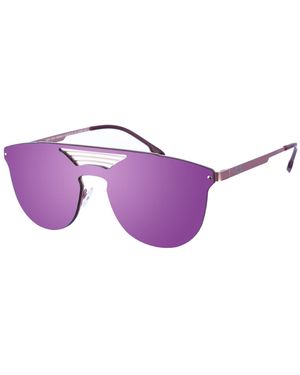 Kypers New Geri Oval Shaped Nylon Sunglasses - Purple