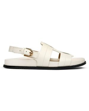 Cole Haan Marlee Fisherman Sandals - White