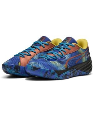 PUMA All-Pro Nitro Sqd Dylan Exhibit Basketball Boots - Blue