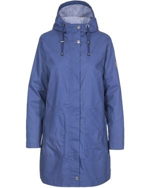 Trespass Ladies Sprinkled Waterproof Jacket - Blue