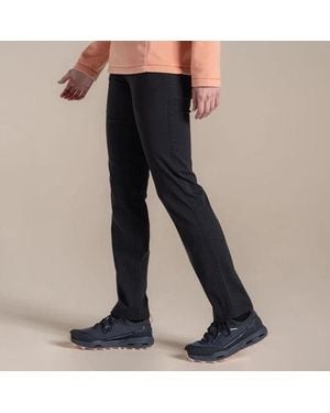 Craghoppers Kiwi Pro Iii Stretch Walking Hiking Trousers Cwj1405 - Black