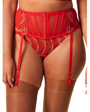 Gossard Vip Etoile Waist Cincher - Orange