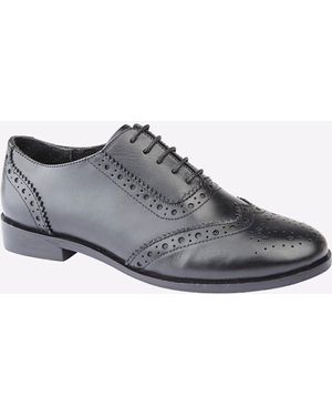 Cipriata Violetta Brogue Leather - Black