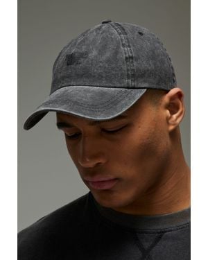BoohooMAN Training Dept Washed Cap - Grey