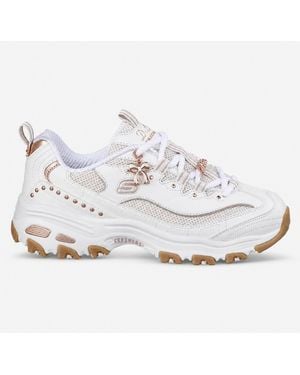 Skechers D'Lites - White
