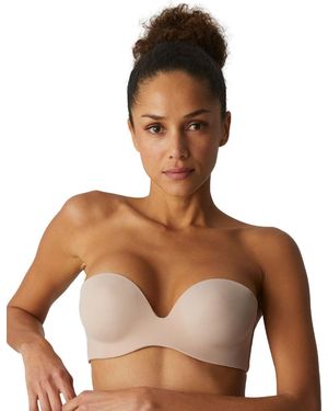 Simone Perele 13V303 Essentiel Strapless Multiway Bra - Brown
