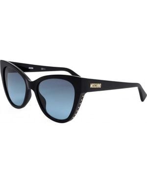 Moschino Mos056 54 S 807 Sunglasses - Black