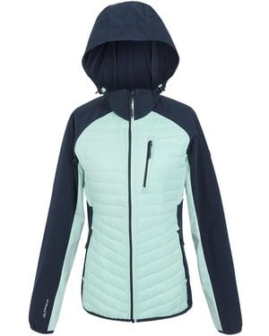 Regatta Ladies Pro Hybrid Ii Padded Jacket /Icy Morn) - Blue