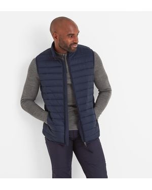 TOG24 Gibson Insulated Padded Gilet Dark - Blue