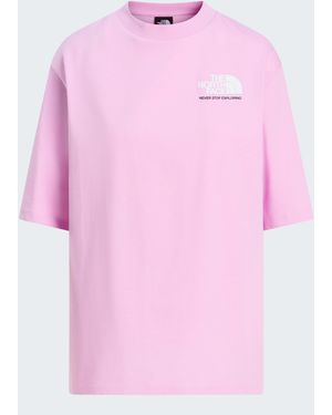 The North Face W Hyper Energy Oversized Tee - Pink